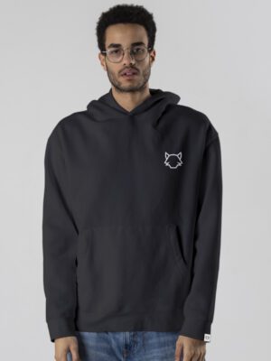 POLERON NEGRO/BLANCO PCM TRASERO NEW HOMBRE TALLA XL